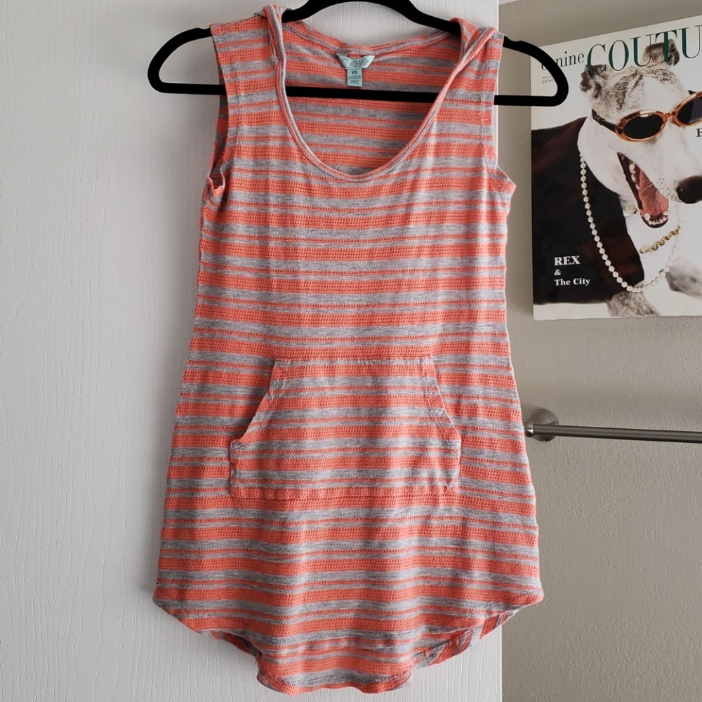 Balance Collection Hooded Cover Up Size XS
